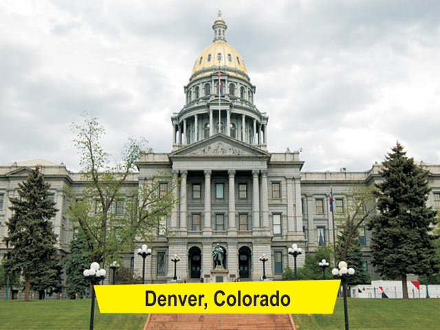 Top 10 cities to live in USA Denver Colorado