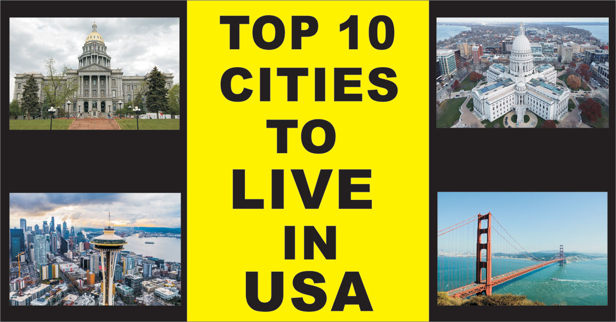 top 10 places to live in the us